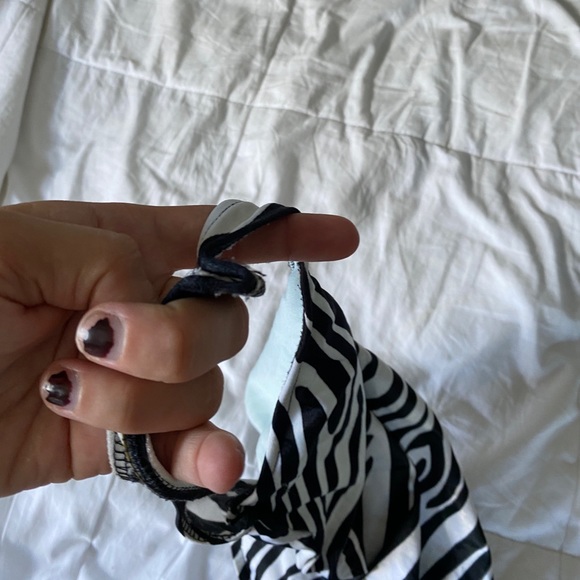 vintage zebra print one piece/bodysuit - Picture 4 of 6